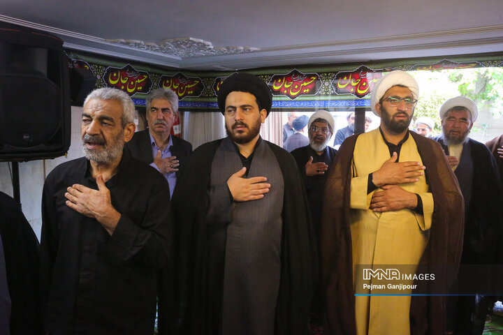 سومین روز عزاداری دهه دوم محرم در دفتر امام جمعه اصفهان