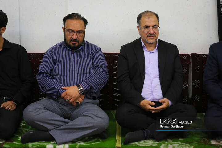 سومین روز عزاداری دهه دوم محرم در دفتر امام جمعه اصفهان