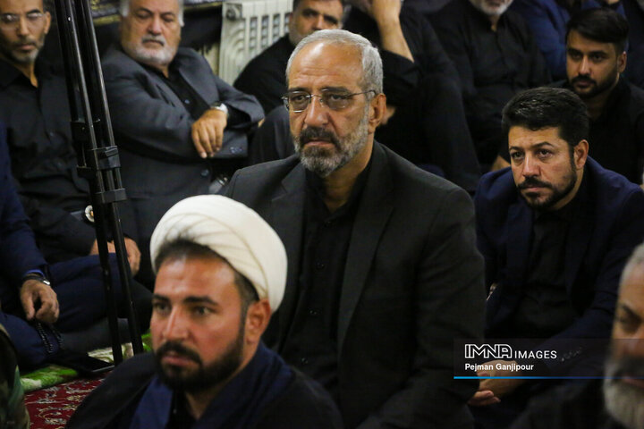 سومین روز عزاداری دهه دوم محرم در دفتر امام جمعه اصفهان