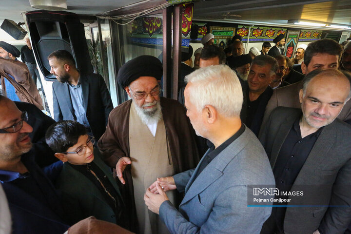 سومین روز عزاداری دهه دوم محرم در دفتر امام جمعه اصفهان