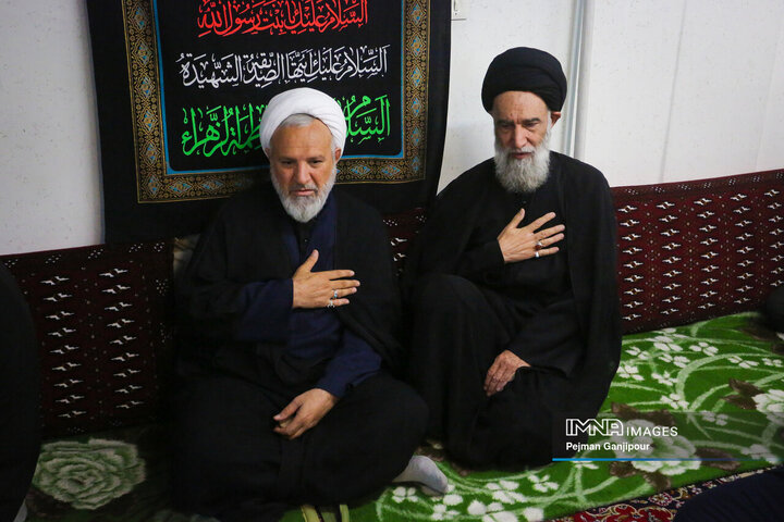 سومین روز عزاداری دهه دوم محرم در دفتر امام جمعه اصفهان