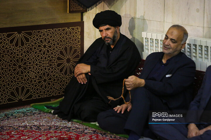 سومین روز عزاداری دهه دوم محرم در دفتر امام جمعه اصفهان