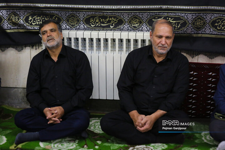 سومین روز عزاداری دهه دوم محرم در دفتر امام جمعه اصفهان