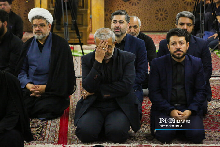 سومین روز عزاداری دهه دوم محرم در دفتر امام جمعه اصفهان