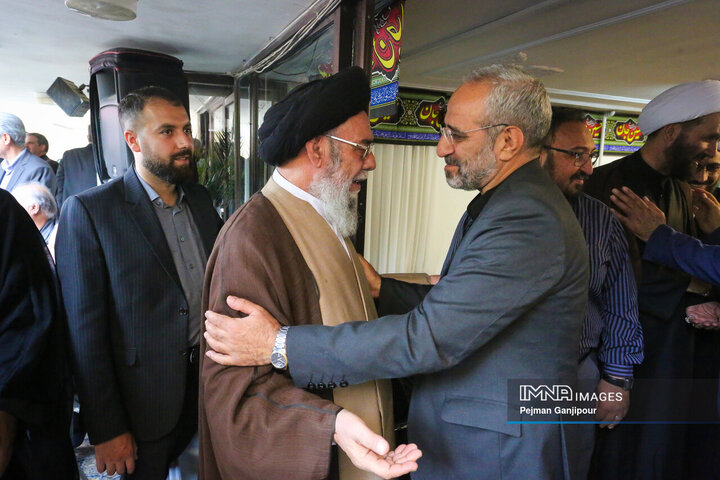 سومین روز عزاداری دهه دوم محرم در دفتر امام جمعه اصفهان