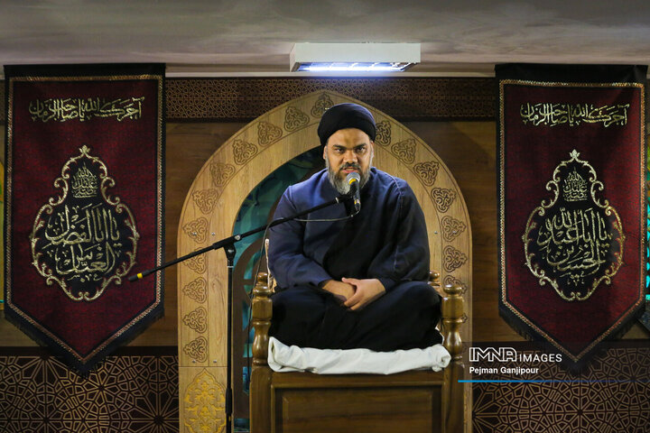 سومین روز عزاداری دهه دوم محرم در دفتر امام جمعه اصفهان
