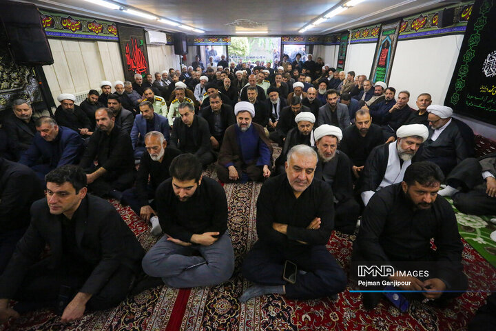 سومین روز عزاداری دهه دوم محرم در دفتر امام جمعه اصفهان