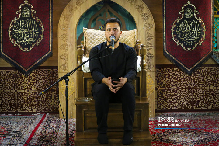 سومین روز عزاداری دهه دوم محرم در دفتر امام جمعه اصفهان