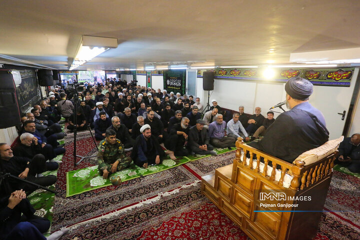 سومین روز عزاداری دهه دوم محرم در دفتر امام جمعه اصفهان