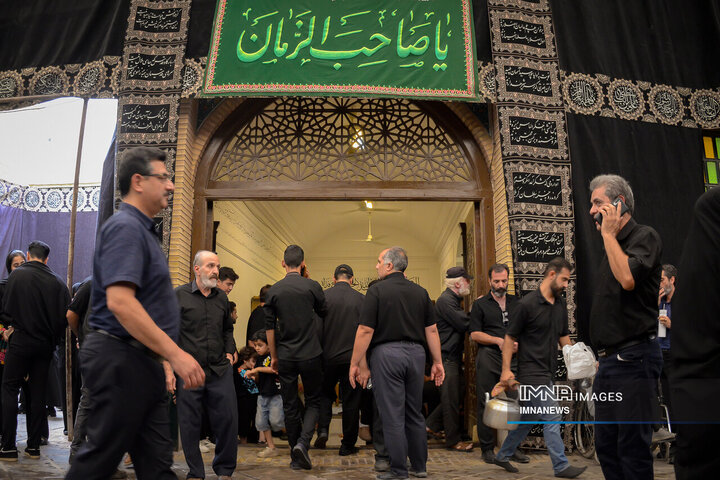 عزاداری محرم در خانه امام حسینی‌های یزد