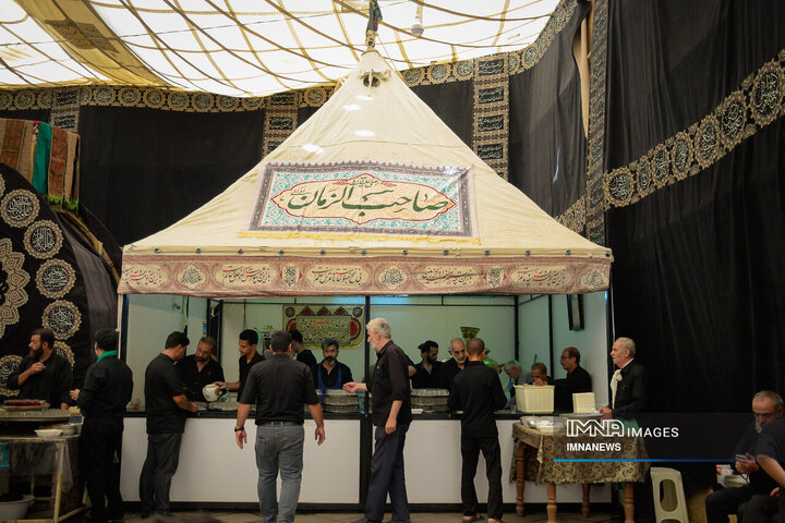 عزاداری محرم در خانه امام حسینی‌های یزد