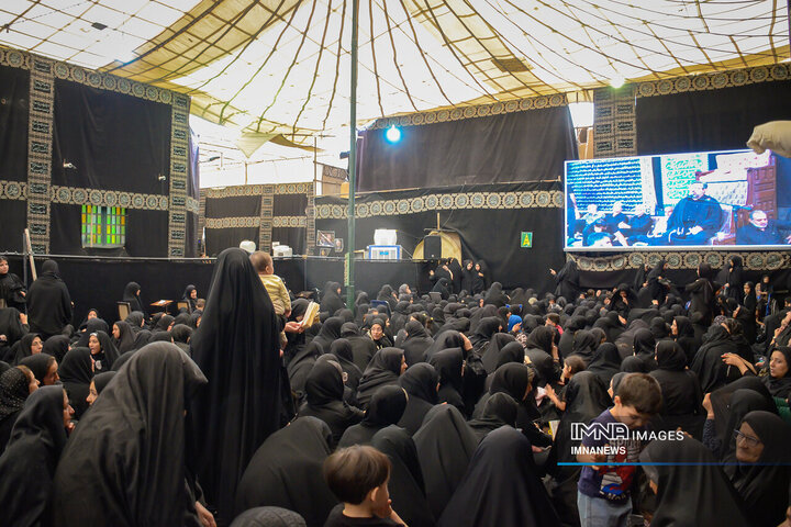 عزاداری محرم در خانه امام حسینی‌های یزد