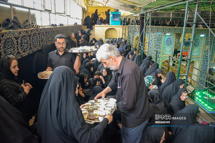 عزاداری محرم در خانه امام حسینی‌های یزد