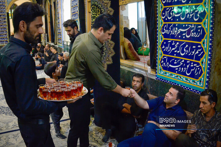 عزاداری محرم در خانه امام حسینی‌های یزد