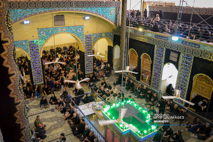 عزاداری محرم در خانه امام حسینی‌های یزد