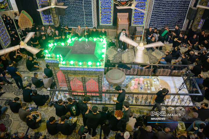 عزاداری محرم در خانه امام حسینی‌های یزد