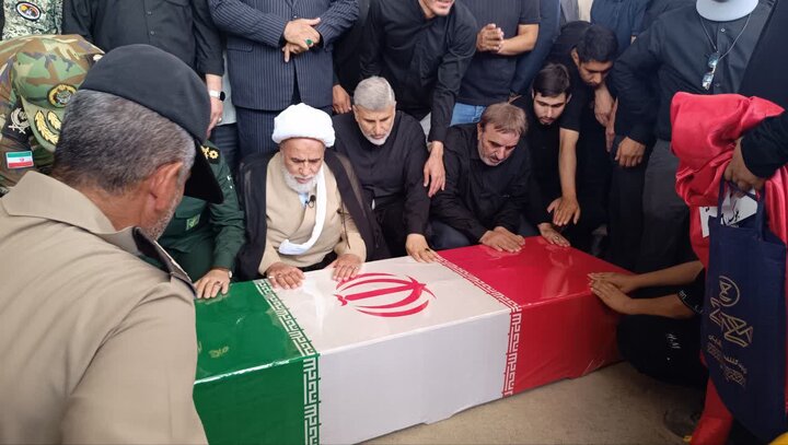 تشییع باشکوه سردار شهید عباس رشیدی در کرمانشاه؛ نماد وفاداری و مقاومت