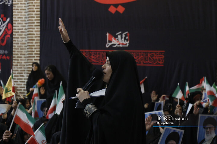 اجتماع عظیم زینبیون در تبریز