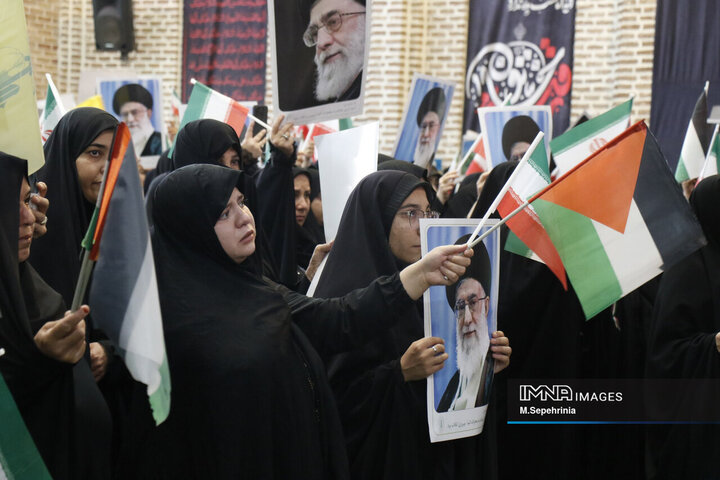 اجتماع عظیم زینبیون در تبریز