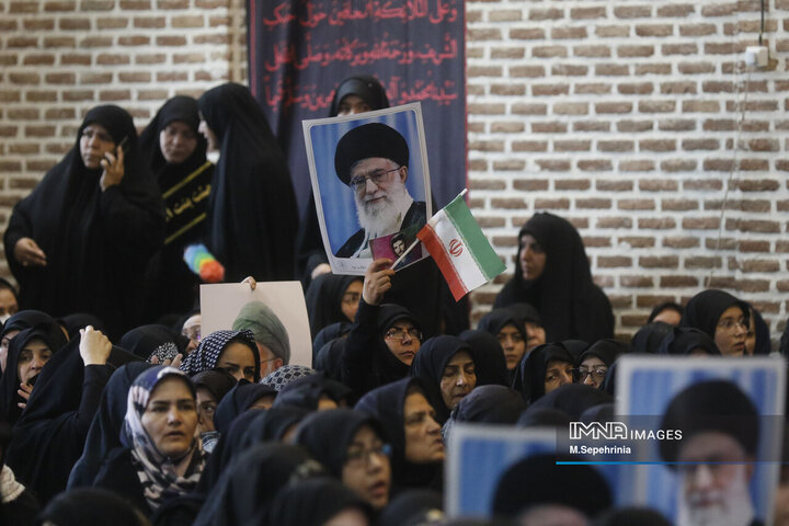 اجتماع عظیم زینبیون در تبریز