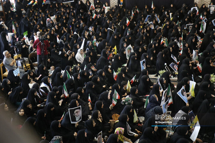 اجتماع عظیم زینبیون در تبریز