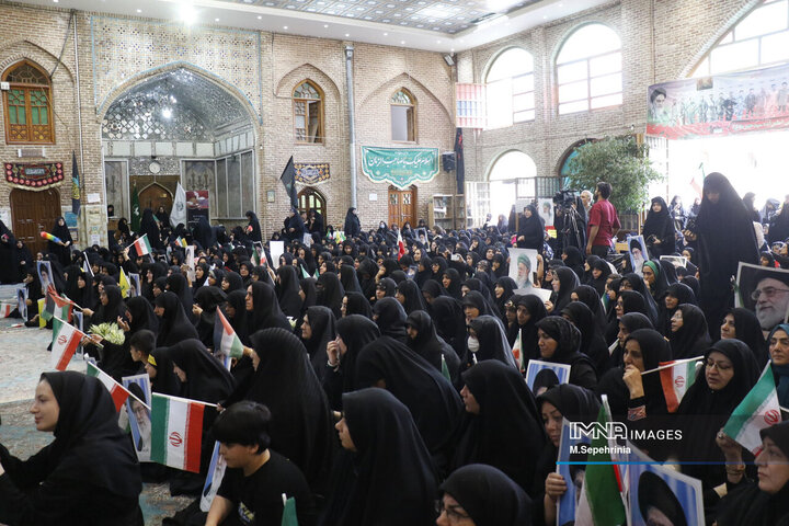 اجتماع عظیم زینبیون در تبریز