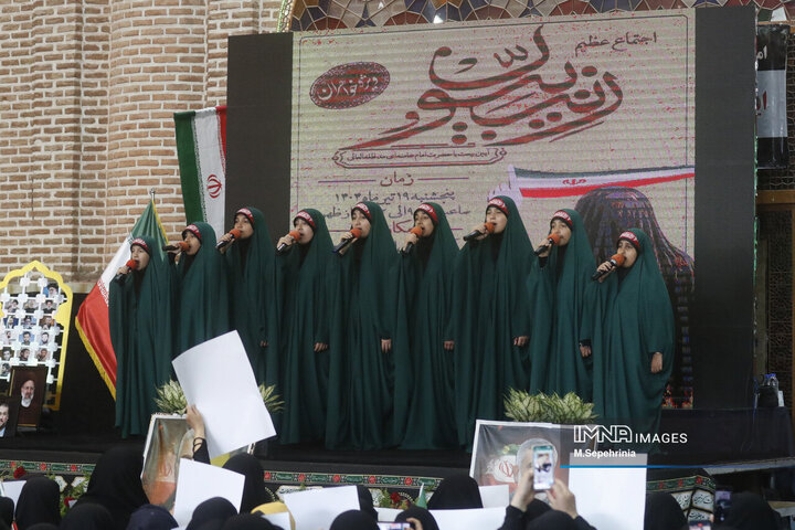 اجتماع عظیم زینبیون در تبریز