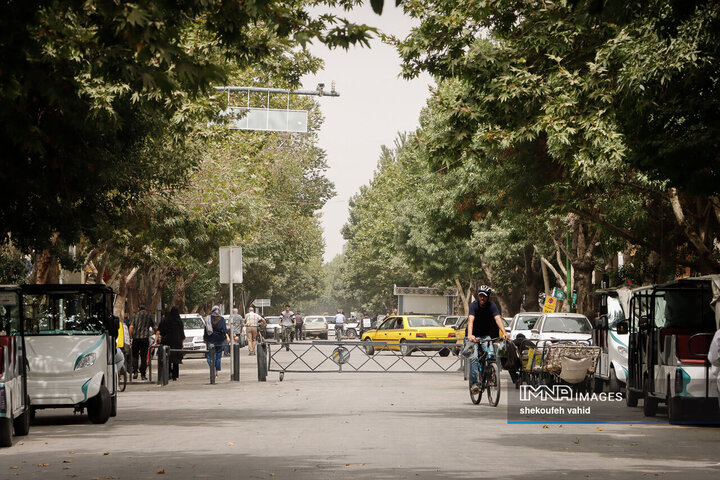 هوای غبارآلود اصفهان