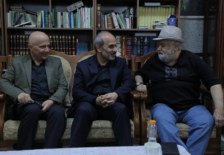 دیدار جبلی با اکبر عبدی و عوامل سریال «سبزواران»