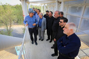 بازدید اعضای کمیسیون عمران شورای شهر اصفهان از مجموعه پروژه‌ شهید آیت‌الله رئیسی