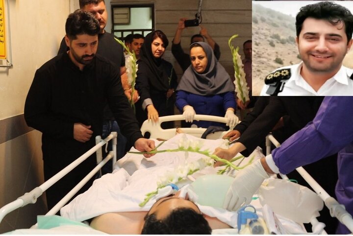 شهید مهرپور با اهدای اعضا، پس از شهادت نیز خدمت را ادامه داد