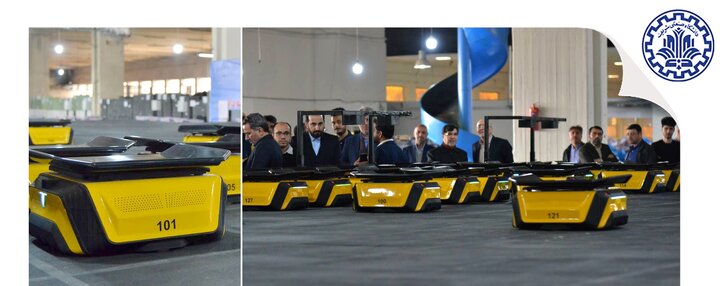 رباتهای ایرانی در قلب پست کشور