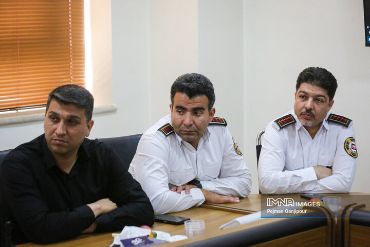 تکریم و معارفه مدیرعامل سازمان آتش‌نشانی و خدمات ایمنی شهرداری اصفهان