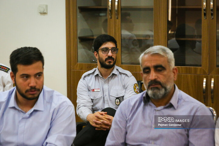 تکریم و معارفه مدیرعامل سازمان آتش‌نشانی و خدمات ایمنی شهرداری اصفهان