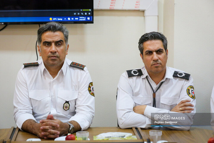 تکریم و معارفه مدیرعامل سازمان آتش‌نشانی و خدمات ایمنی شهرداری اصفهان