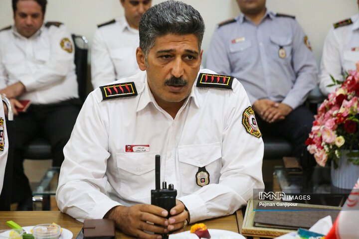 تکریم و معارفه مدیرعامل سازمان آتش‌نشانی و خدمات ایمنی شهرداری اصفهان