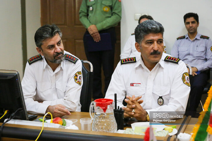 تکریم و معارفه مدیرعامل سازمان آتش‌نشانی و خدمات ایمنی شهرداری اصفهان