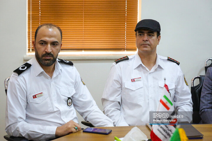 تکریم و معارفه مدیرعامل سازمان آتش‌نشانی و خدمات ایمنی شهرداری اصفهان