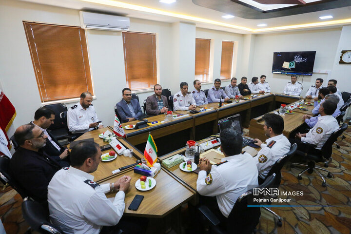 تکریم و معارفه مدیرعامل سازمان آتش‌نشانی و خدمات ایمنی شهرداری اصفهان