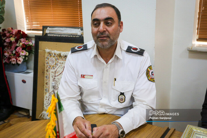 تکریم و معارفه مدیرعامل سازمان آتش‌نشانی و خدمات ایمنی شهرداری اصفهان