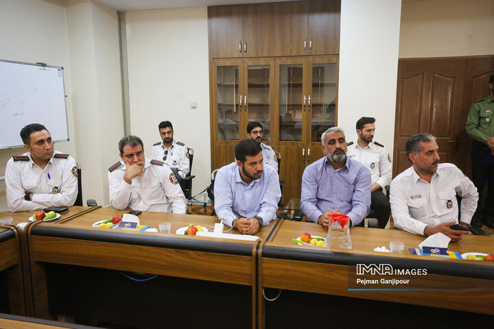 تکریم و معارفه مدیرعامل سازمان آتش‌نشانی و خدمات ایمنی شهرداری اصفهان