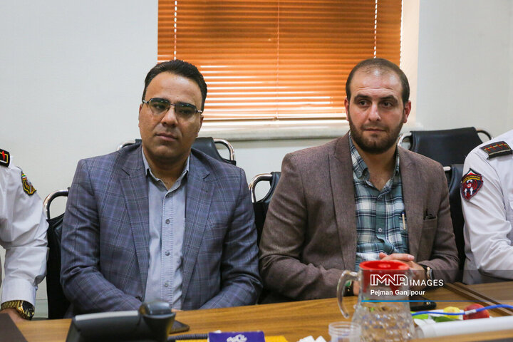 تکریم و معارفه مدیرعامل سازمان آتش‌نشانی و خدمات ایمنی شهرداری اصفهان