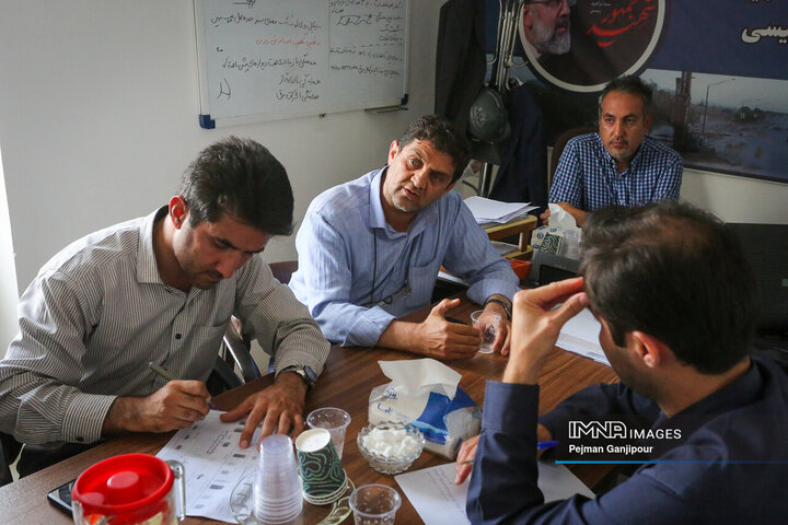 بازدید اعضای کمیسیون عمران شورای شهر اصفهان از مجموعه پروژه‌ شهید آیت‌الله رئیسی