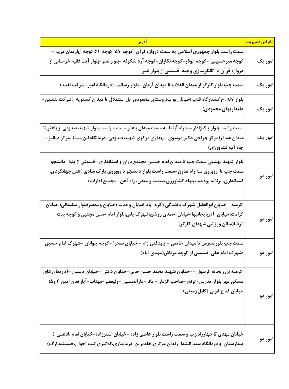 جدول کامل خاموشی برق یزد دوشنبه ۲۳ تیر ۱۴۰۴ / زمان‌بندی قطعی برق گروه‌های مختلف