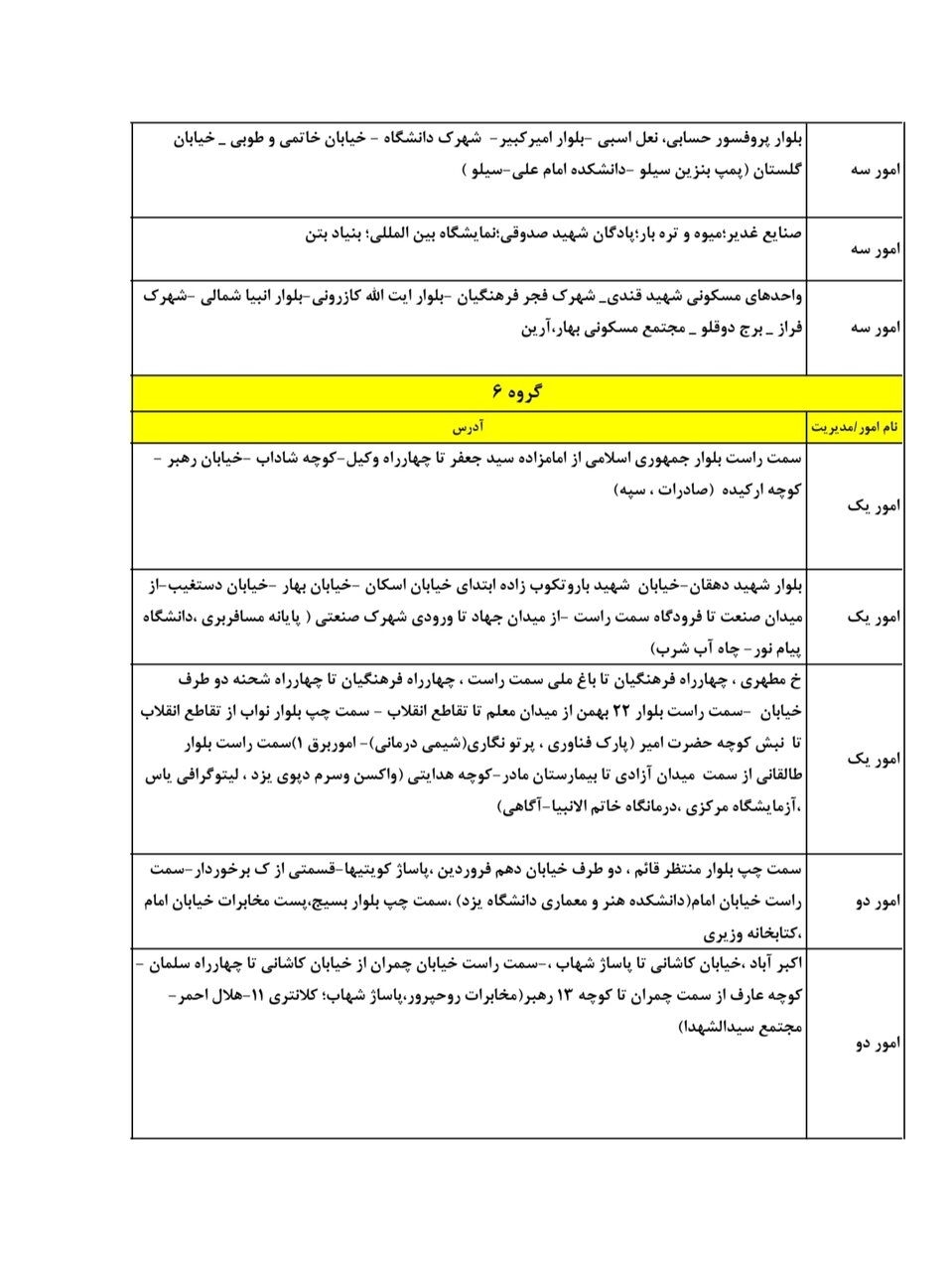 جدول کامل خاموشی برق یزد دوشنبه ۲۳ تیر ۱۴۰۴ / زمان‌بندی قطعی برق گروه‌های مختلف