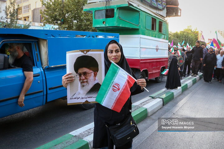 راهپیمایی مردم مشهد در سالروز قیام خونین مسجد گوهرشاد