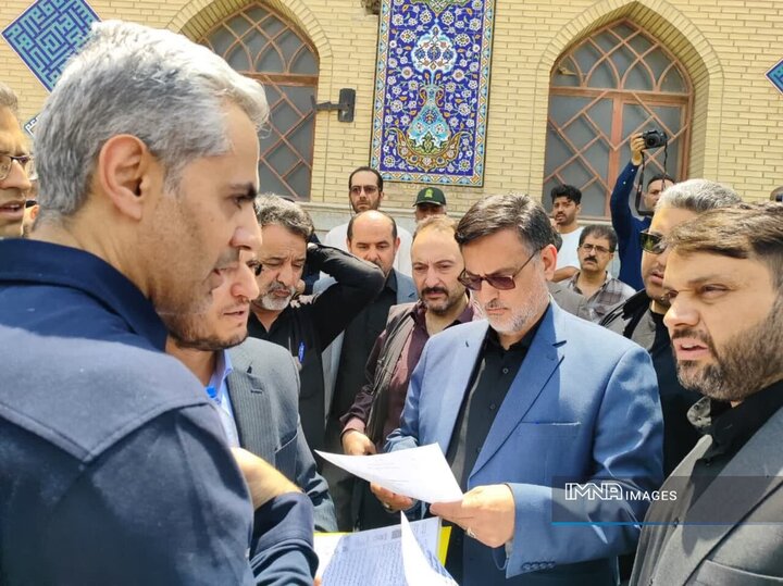 بازدید سرزده دادستان اصفهان از گذر تاریخی کمرزرین