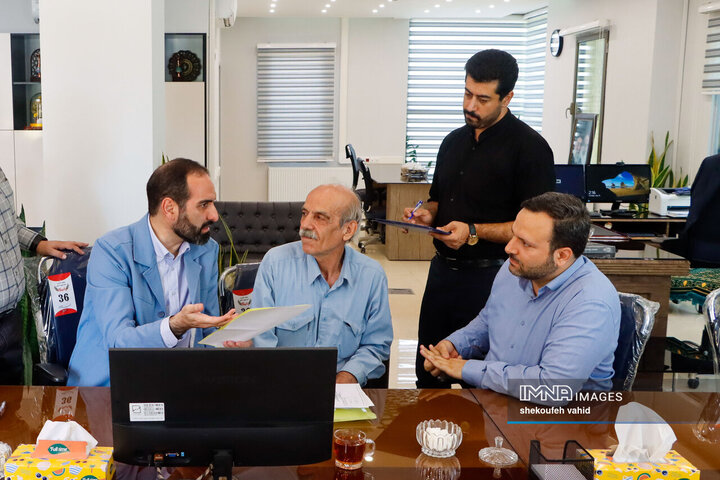 کمیته نظارتی شورای شهر اصفهان در منطقه 9 شهرداری