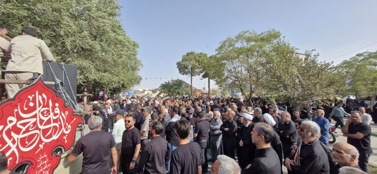 طواف اشک بر شش پیکر جاودانه؛ کاشان محرابِ وداع و عهد دوباره