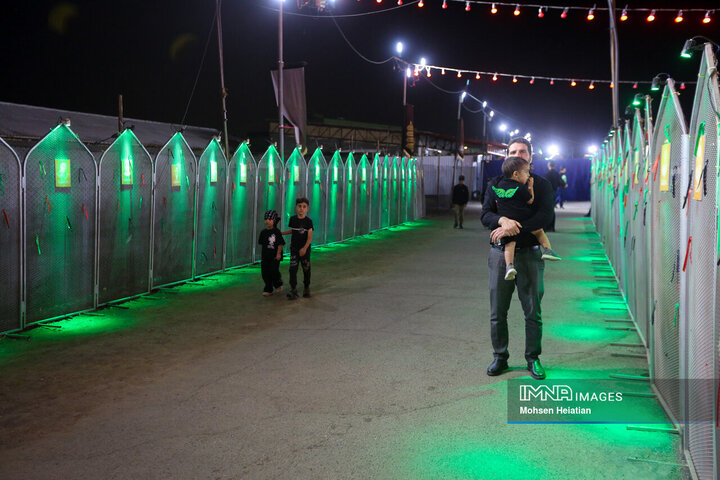 عزاداری دهه دوم محرم در هیئت مکتب‌الصادق(ع)